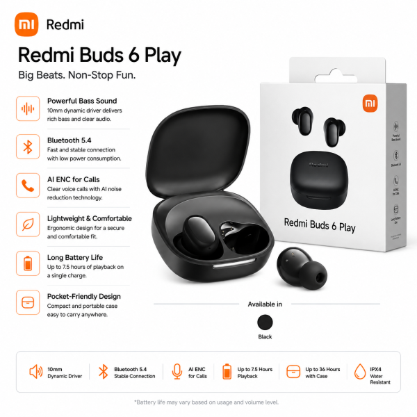 Redmi Buds 6 Play