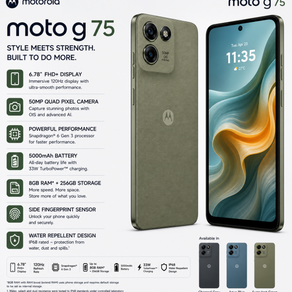 Motorola Moto G75