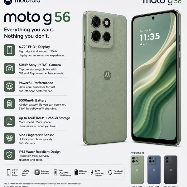 Motorola Moto G56