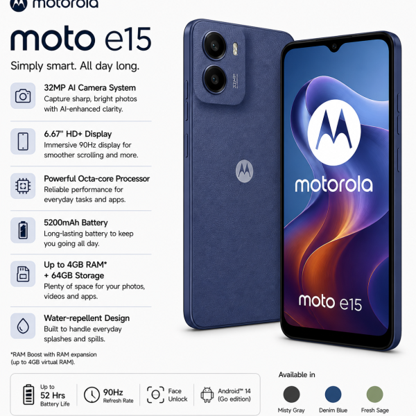 Motorola Moto E15